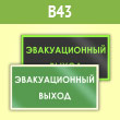 ���� B43 �������������� ����� (�������. ������ ����, 300�150 ��)